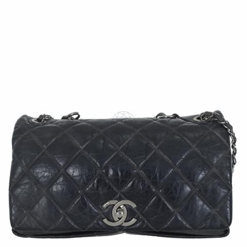 Chanel discount crinkled calfskin